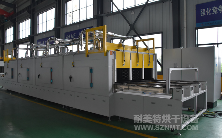 汽車(chē)電機(jī)定子預(yù)熱,固化,冷卻,與機(jī)械人對(duì)接固化爐